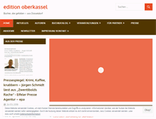 Tablet Screenshot of editionoberkassel.de